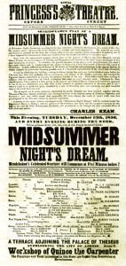 Theatre playbill