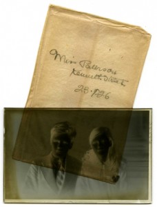 Glass negative